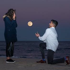 Doctor Nikoonezhad proposing to his wife