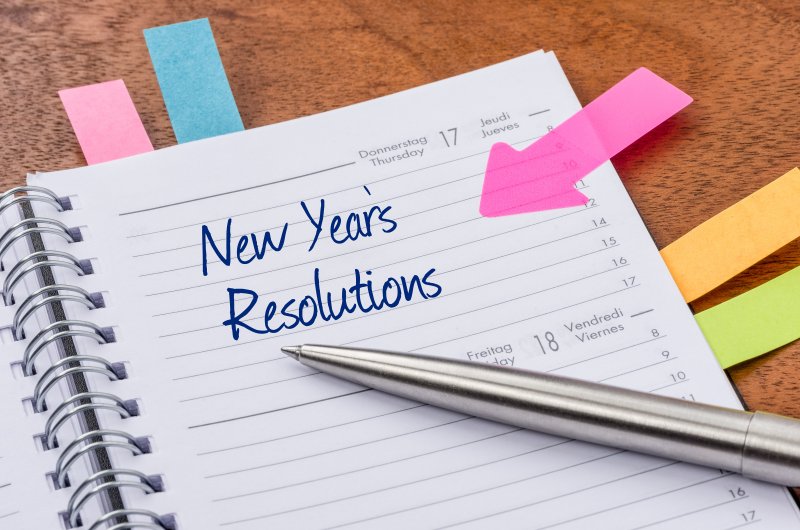 new year’s resolutions in journal